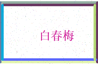 白春梅相关图片
