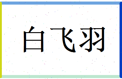 白飞羽相关图片