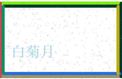 白菊月相关图片
