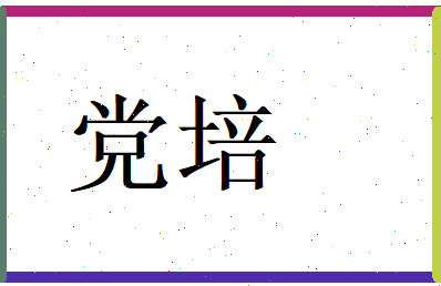 党培相关图片
