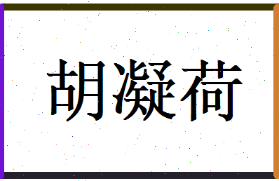 胡凝荷相关图片
