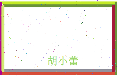 胡小蕾相关图片