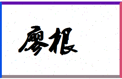 廖根相关图片