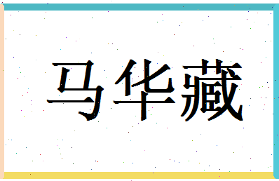 马华藏相关图片